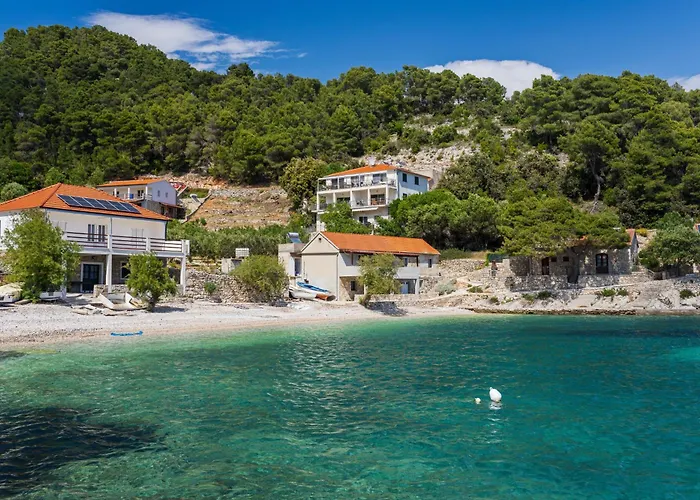 Seaside Secluded Cove Torac, Hvar - 581 公寓 Gdinj