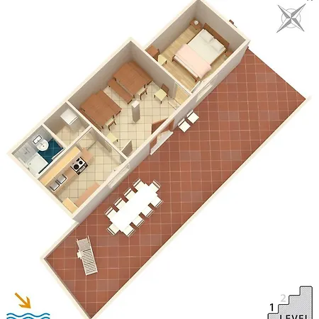 Apartman Seaside Secluded Cove Torac, Hvar - 581